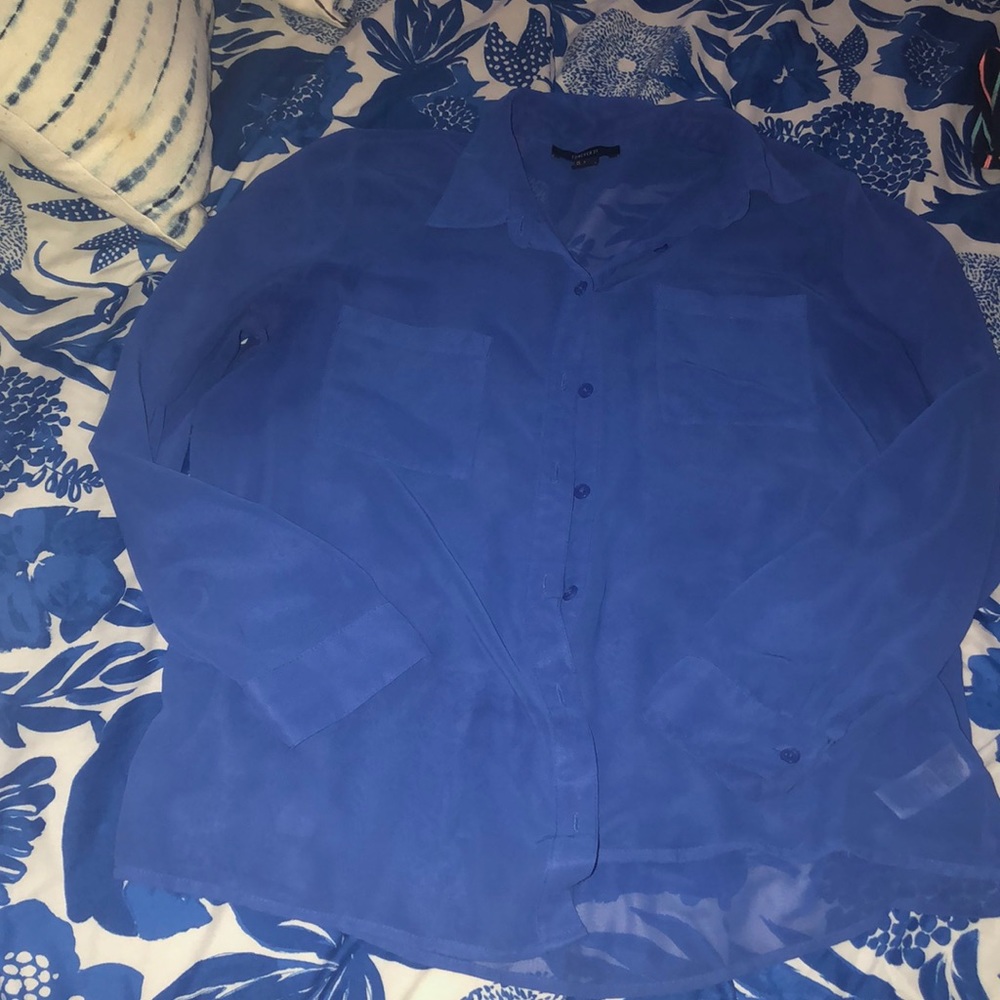 Forever 21 sheer button up
